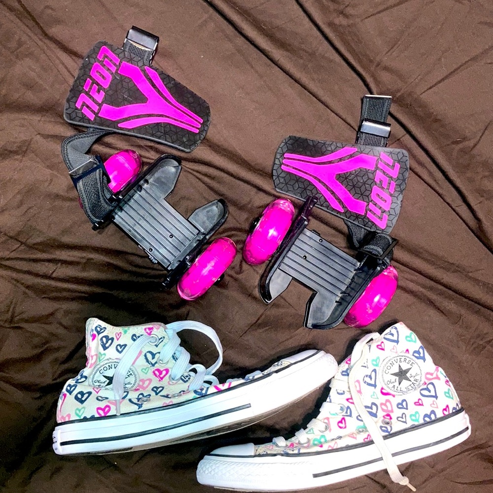 Heely,s & Converse shoes